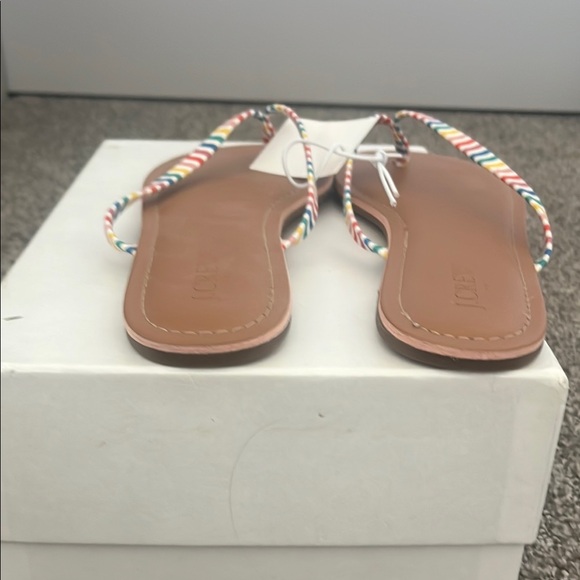 J. Crew Multicolor Striped Sandals - Picture 4 of 5